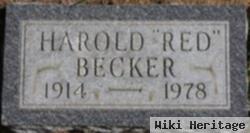 Harold "red" Becker