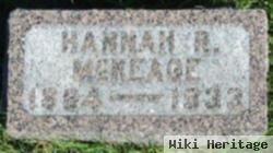 Hannah R Maris Mckeage