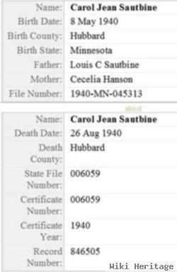 Carol Jean Sautbine