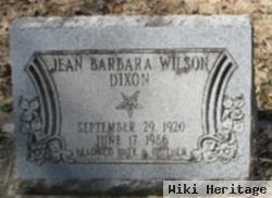 Jean Barbara Wilson Dixon