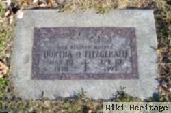 Dortha O Fitzgerald