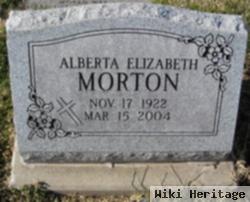 Alberta Elizabeth Woods Morton