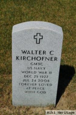 Walter C Kirchofner