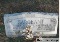 Marshall H Sargeant