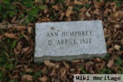 Ann Humphrey Humphrey