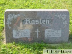 Myrtle J Kasten