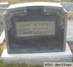 Abbie M. Hicks