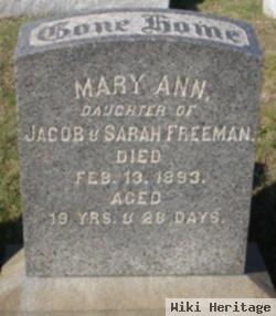 Mary Ann Freeman