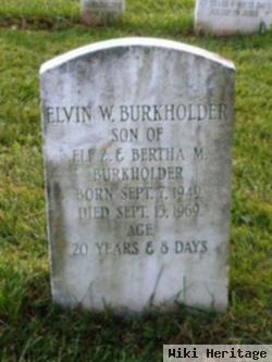 Elvin Weaver Burkholder