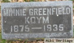 Minnie Greenfield Koym