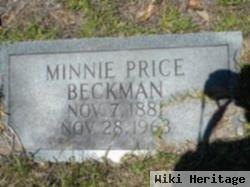 Minnie Ferguson Price Beckman