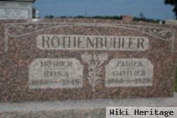 Rosa Anderegg Rothenbuhler