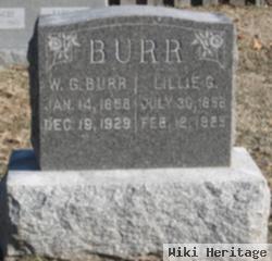 Wilbur G Burr