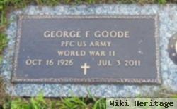 Pfc George F. Goode