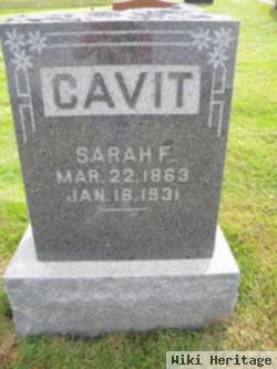 Sarah F. Cavit