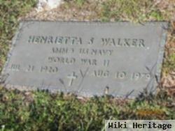 Henrietta S Walker