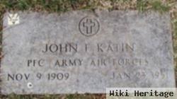 John F Katin