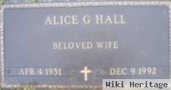 Alice G. Hall