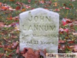 John Lannum