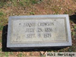 Fannie Hutchinson Crowson