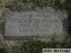 Miriam "geema" Buck Nyman