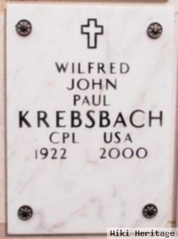 Wilfred John Paul Krebsbach