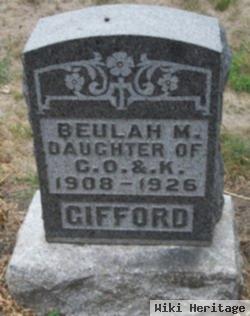 Beulah M. Gifford