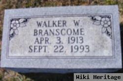 Walker Woodrow Branscome, Jr