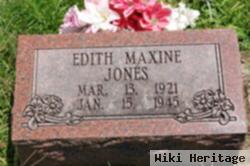 Edith Maxine Jones