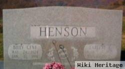 Billy Gene Henson