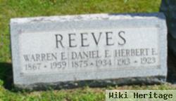 Herbert E Reeves