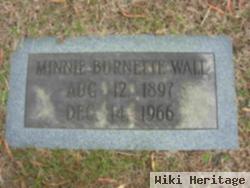 Minnie Vinson Burnett Wall