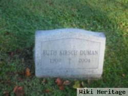 Ruth Mary Kirsch Duman