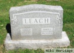 Elizabeth H "lydia" Harmon Leach