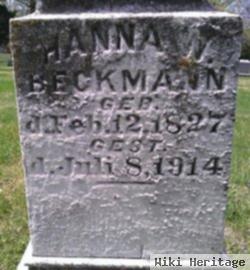 Hanna Wilhelmina Kamp Beckmann