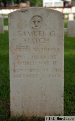 Pvt Samuel George Hatch