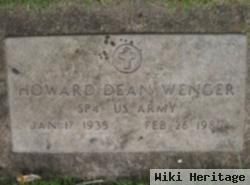 Howard Dean Wenger