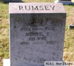 Minnie E Leonard Rumsey