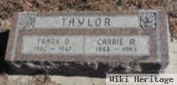 Carrie M. Taylor