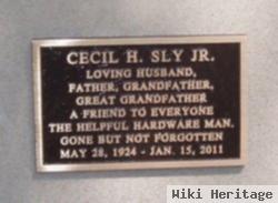 Cecil H Sly, Jr