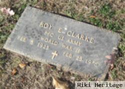 Pfc Roy E. Clarke