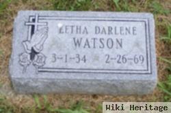 Letha Darlene Watson