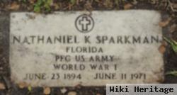 Pfc Nathaniel K Sparkman