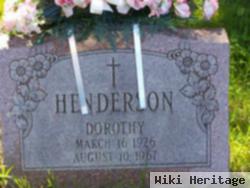 Dorothy Henderson