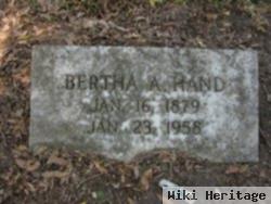 Bertha A Bell Hand