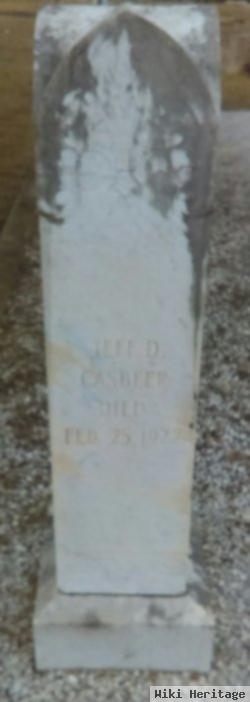 Jefferson Davis "jeff" Casbeer