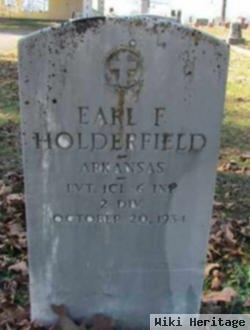 Earl F Holderfield