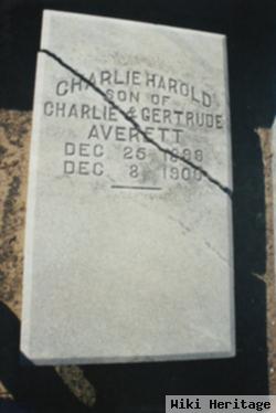 Charlie Harold Averett