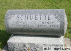 Anna Christine "annie" Luhrsen Schuette