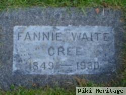 Fannie Waite Cree